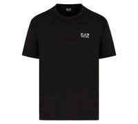 EA7 Emporio Armani t shirt girocollo manica corta da uomo black