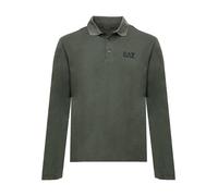 EA7 Emporio Armani T-Shirt kaki / noir, Taille M