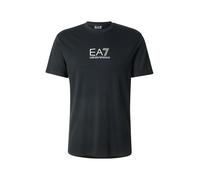 EA7 Emporio Armani T-Shirt noir / blanc, Taille XL