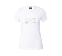 EA7 Emporio Armani T-shirt or / blanc, Taille L