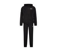 EA7 Emporio Armani Tenue d'intérieur noir / blanc, Taille XL