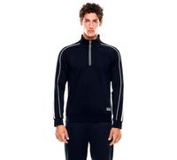 EA7 Emporio Armani Train Logo Series Tape Br Half Zip Sweatshirt L