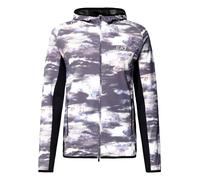 EA7 Emporio Armani Veste de survêtement 'Dynamic Athlete' gris / gris foncé, Taille L