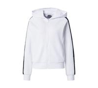 Emporio Armani EA7 7W000960 Sweat à capuche pour femme Logo Series en jersey de coton, Blanc, S