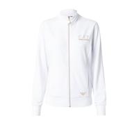 EA7 Emporio Armani Veste de survêtement or / blanc, Taille XL