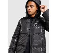 EA7 Emporio Armani Veste matelassée imprimée All Over - Noir S