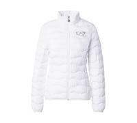 EA7 Emporio Armani Veste mi-saison argent / blanc, Taille XXL