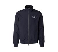 EA7 Emporio Armani Veste mi-saison bleu foncé / blanc, Taille M