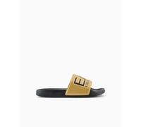 EA7 Homme Claquettes Avec Logo, Black