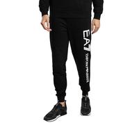 EA7 Homme Pantalon De Jogging Série Logo, Black/White, M