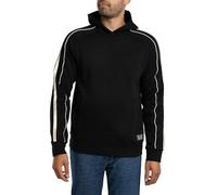 EA7 Homme Sweat À Capuche avec Logo De Train, Black, L