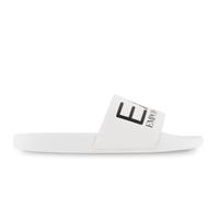 EA7 Logo Slides Claquette pour Homme Blanc 7X000108AF15118-U0001 45