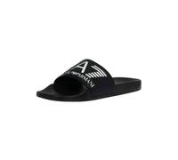 EA7 Logo Slides Claquette pour Homme Noir 7X000108AF15118-UC001 40