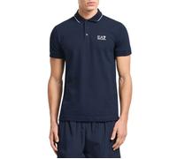 Emporio Armani Polo EA7 à logo, bleu, L