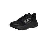 EA7 Pour des hommes Baskets à grand logo, Noir