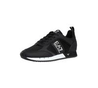 EA7 Pour des hommes Baskets en maille avec logo athlétique, Noir