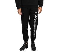 EA7 Pour des hommes Pantalon de jogging à grand logo, Noir