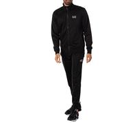 EA7 Pour des hommes Survêtement zippé à logo, Noir