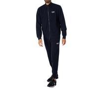 EA7 Pour des hommes Survêtement zippé avec logo sur la poitrine, Bleu