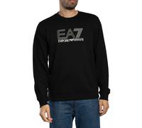 EA7 Pour des hommes Sweat-shirt graphique Echo, Noir