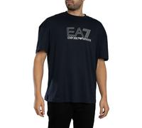 EA7 Pour des hommes T-shirt graphique Echo, Bleu