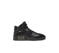 Ea7 Sneakers Montantes Textile et Cuir PU Homme, 140745M566218