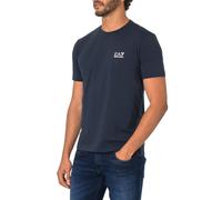 EA7 T-shirt pour Homme Core Identity Slim Bleu