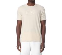 EA7 T-shirt pour Homme Visibility Slim Fit Beige
