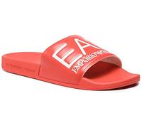 EA7 Visibility Homme Sandales Rouge