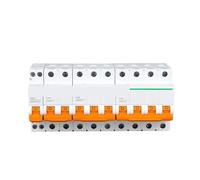 EA9 Interrupteur À Air 1P 2P 3P 4P Petit Disjoncteur Frein Électrique 6A 40A 50A 63A Ménage(2P,16a)