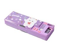 eaacaa Trousse à Crayons pour garçons | Grand Porte-stylos | Boîte de Rangement Pop-up pour la Maison, l'appartement, l'école, Violet, Refer to Description, Unisexe