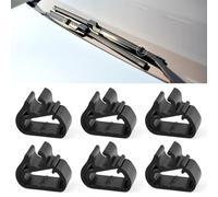 EAAGHK 6 Pcs Clips de Fixation pour Bras d'Essuie-Glace Avant, Fixation Tuyau de Bras Essuie-Glace Avant, Clips Essuie-Glace Compatibles avec Peugeot 3008 5008 Citroën C5 Ds7, pour Véhicule Voiture
