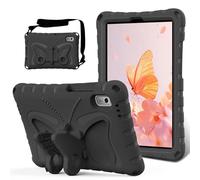 EabHulie Coque Enfant pour Lenovo Tab M9 2023 TB-310FU 9,0" Étui Antichoc Léger en EVA avec Bandoulière et Support Papillon Noir