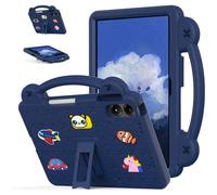EabHulie Étui de protection léger avec poignée et support pour tablette Blackview Mega 3 2025 12,1" - Bleu marine