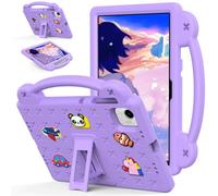 EabHulie Étui de protection léger pour tablette Honor Pad X9A 11.5 2025 pour enfants, motif dessin animé, poignée et support, violet