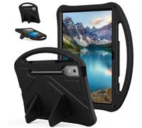 Eabhulie Étui pour Enfants pour Lenovo Idea Tab Pro 2025/Yoga Pad Pro/Yoga Tab Plus 12,7", Poignée et Support Housse de Protection Antichoc et légère Noir