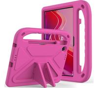 Eabhulie Étui pour Lenovo Tab K10 2nd 10,1" TB-311FU/Tab Tablet 10,1 2025 Coque de Protection pour Enfant, Housse Légère et Antichoc en EVA avec Poignée et Support Rose