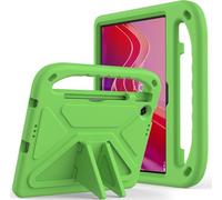 Eabhulie Étui pour Lenovo Tab K10 2nd 10,1" TB-311FU/Tab Tablet 10,1 2025 Coque de Protection pour Enfant, Housse Légère et Antichoc en EVA avec Poignée et Support Vert
