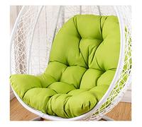 EABKLPQRS Coussin pour Fauteuil « Egg Hammock », Hanging Egg Chair Cushion Waterproof Sun Resistant Indoor Outdoor Multicolor(Green)