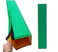 EABKLPQRS Tapis de Protection pour Basket-Ball, Housse pour Coussinet for Poteau carré de 5 Pieds Multicolore 2x2 à 13x13 Pouces(Green,6"x6"(15x15cm)