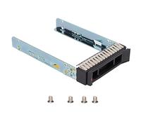 Eacam 2,5 Pouces SAS Universal Server Disk Box Disk Box, pour X3850 X6 X3650 ST550 SR550 SR650 SR850 M5, en Métal et ABS, Plateau de HDD de Remplacement Noir argenté. Carrier du