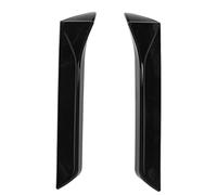 Eacam 2pcs Abs Arrière de la Lunette Arrière sur Papier glacé, Remplacement du Siège 5f FR MK3 MK3.5 2013-2021, Style Sportif avec Revêtement Transparent, Ruban Adhésif (Noir)