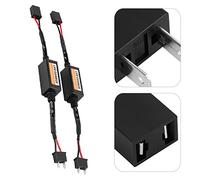 Eacam 2PCS LED CANBUS Headlight Decoder Decoder Disvice Antiflicker Resistors Error Rappeller pour H7, une Paire de Kit de Décodeur D'annulation D'erreur pour le Phare LED, Résoudre