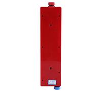 Eacam 3000 W Mini Chauffe-Eau sans Réservoir électrique, Eau Chaude Instantanée pour Le Lavage de la Cuisine de la Salle de Bain, avec Un Voyant LED, Une Taille Compacte, Un (Trésor de Cuisine Rouge)