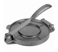 Eacam 6,5 Pouces Tortilla Press Maker, Aluminium en Alliage de Pâte, Tortilla Maker for Kitchen Accessory, Corn Tortillas, Pizza, Pie, Galets, Gris