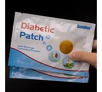 Eacam 6 Patchs pour Diabétiques, Patchs à Effet Rapide et à Action Longue Durée pour Réduire la Glycémie et Favoriser la Circulation, avec une Bonne biocompatibilité
