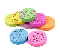 Eacam 8PCS 30g Mini Comprimés de Bombes de Bain 8 Parfums, Ensemble Bombes Douche D'Aromathérapie avec des Huiles Essentielles pour le Spa à Domicile, la Relaxation et le So