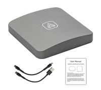 Eacam Adaptateur Automatique CarPlay sans Fil, PlugAndPlay, Double Bande Rapide, Contrôle de Voiture d'origine, Connexion Automatique, Compact et Facile, Noir, Prise en Charge de