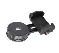 Eacam Adaptateur de Caméra pour Téléphone Portable, Adaptateur de Télescope Universel pour Smartphone, adapté au Microscope Binoculaire Monoculaire, Bouton de Verrouillage D'oculaire