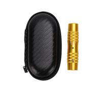 Eacam Adaptateur de Microphone XLR à Alimentation Fantôme 48V, Convertisseur D'entrée équilibré en Alliage D'aluminium, Sac de Rangement Portable, Mélangeur D'interface Sonore D'a
